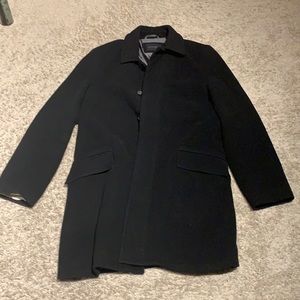 Banana Republic Jacket Overcoat Black XL